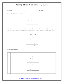 Try the Skill Worksheet