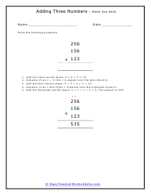 Meet the Skill Worksheet