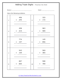 Independent Practice Worksheet