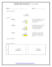 Try the Skill Worksheet