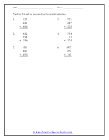 Skill Review Worksheet