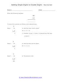 Vertical Addition Lesson