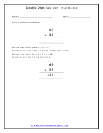 Double Digit Addition Lesson