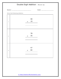 End of Practice Worksheet