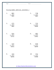 Practice Worksheet 1