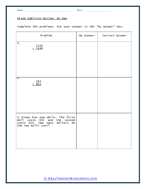 Do Now Worksheet