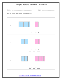 Warm Up Worksheet