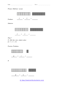 Picture Addition Lesson