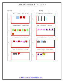 Adding Show the Skill Worksheet