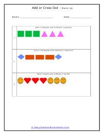 Classroom Warmup Worksheet