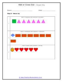 Mixed Addition and Subtraction Worksheet