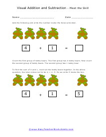 Visual Addition and Subtraction Lesson