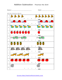 Sum of It Worksheet