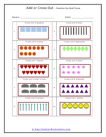 Subtraction Practice Worksheet