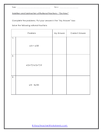 Do Now Worksheet