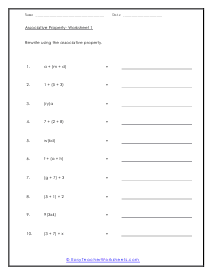 Worksheet 1