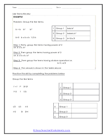 Review Worksheet