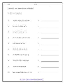 Simple Worksheet 2