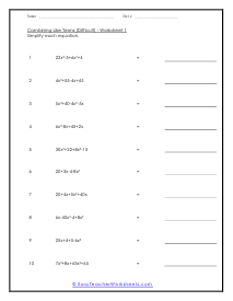 Difficult Worksheet 1