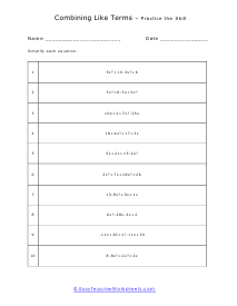 Practice the Skill Worksheet 2