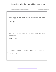 Completed Problems Sheet