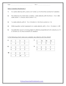 Worksheet 2