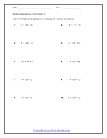 Practice Worksheet 1