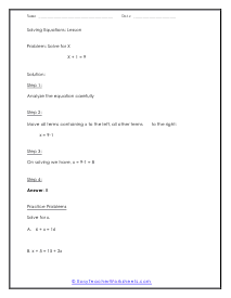 Moving Variables Lesson