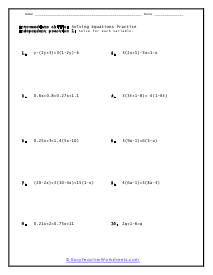 Intermediate Skills Practice 1 Worksheet