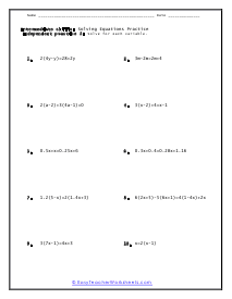 Intermediate Skills Practice 3 Worksheet