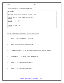 Exponential Growth Worksheets