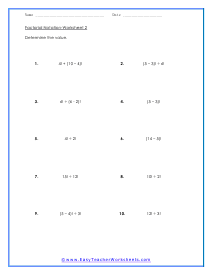 Worksheet 2