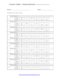 Put It Together Worksheet