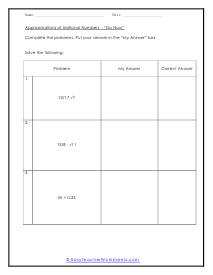 Do Now Worksheet