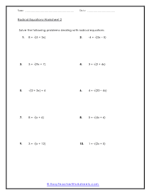 Worksheet 4