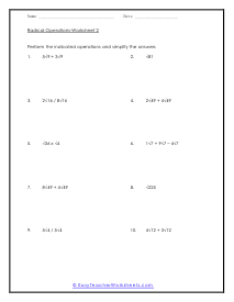 Worksheet 2