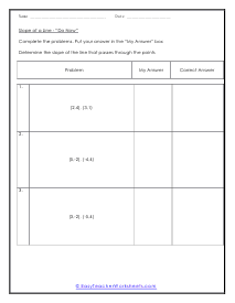 Do Now Worksheet