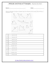 Mega Altitude Worksheet