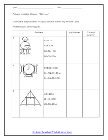 Do Now Worksheet