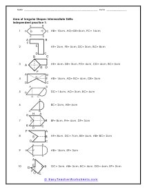 Intermediate Skills Practice Worksheet 1