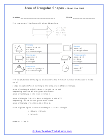 Advanced Irregular Shapes Lesson