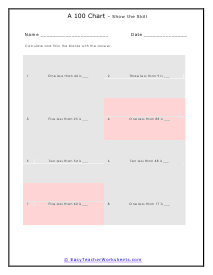 What's Missing Worksheet