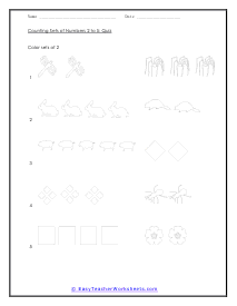 Pair Sets of 2 Worksheet