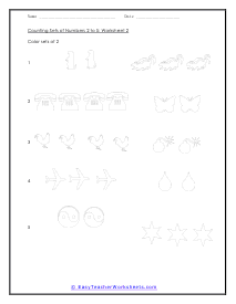 Sets of 2 Worksheet