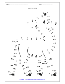 Horse Connect the Dots Worksheet