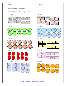 Cut Off Worksheet