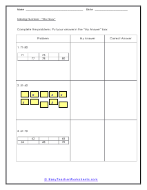 Do Now Worksheet