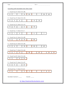 Skills Worksheet