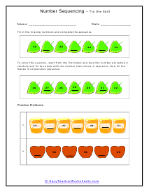 Leaf and Cup Counting Sequence