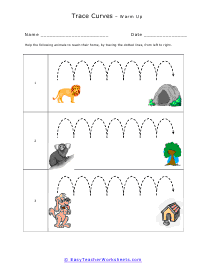 Curve Warm Up Worksheet